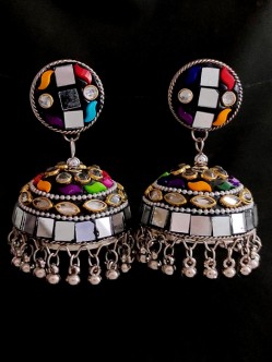 oxidised-earrings-AKVBTOER5